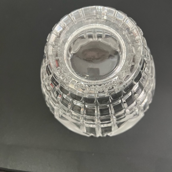 Decorative Glass Bowl/Vase With Frosted Hearts - Picture 4 of 4